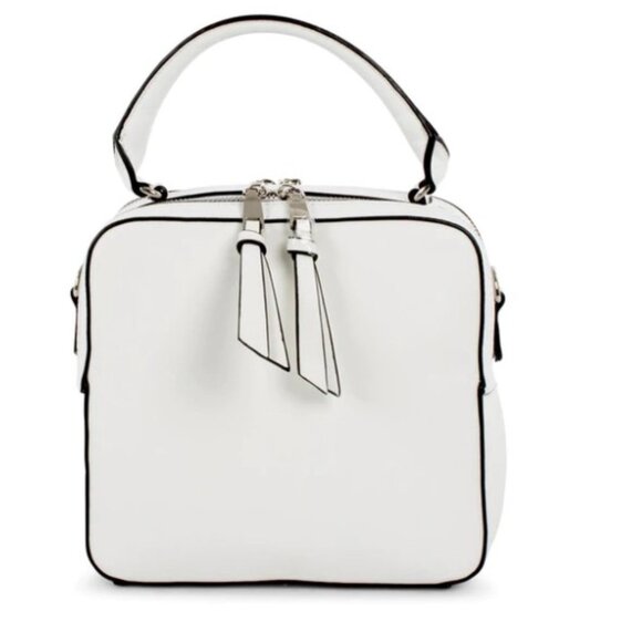 Celine Dion Motif Top Handle Snake Embossed PU Bag - Picture 5 of 8